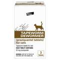 Bayer Tapeworm Dewormer (Praziquantel) for Cats, 3 Tablets