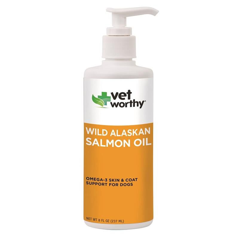 Vet Worthy Wild Alaskan Salmon Oil for Dogs, 8 fl oz
