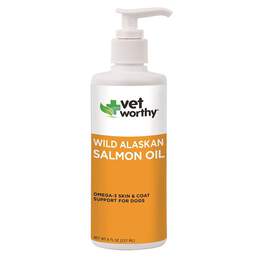 Vet Worthy Wild Alaskan Salmon Oil for Dogs, 8 fl oz