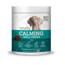 Vetality Calming Well Chews for Dogs, 60 ct