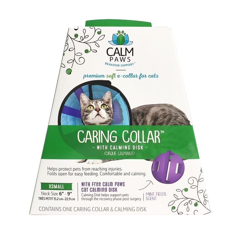 Calm Paws Caring Collar with Calming Disk for XSmall Cats