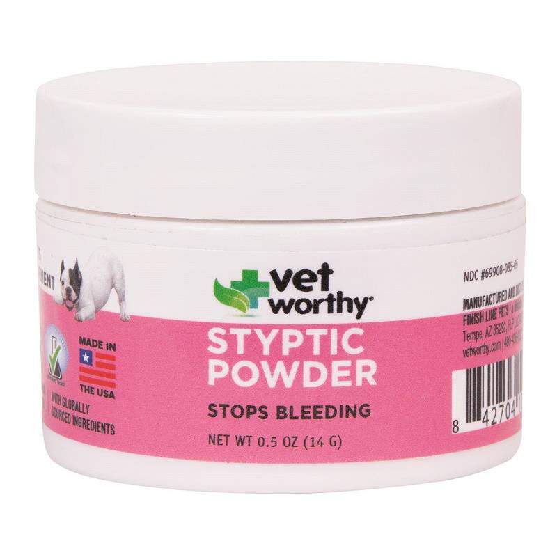 Vet Worthy Styptic Powder for Dogs, 0.5 oz