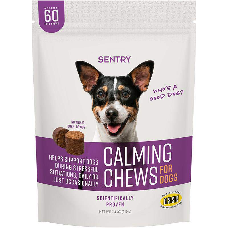 SENTRY Calming Chews for Dogs, 60 Count