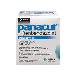 Panacur Dewormer Granules 22.2%, 1 lb