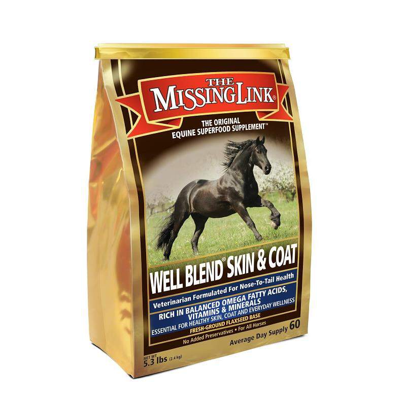 The Missing Link Well Blend Skin & Coat Supplement Powder for Horses