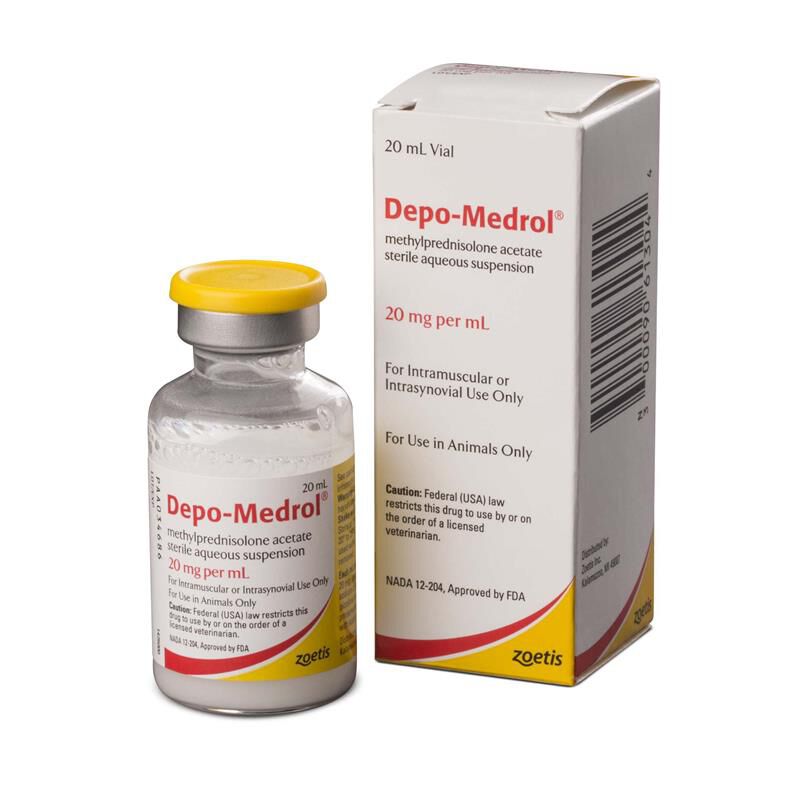 Depo-Medrol 20 mg/mL, 20 mL
