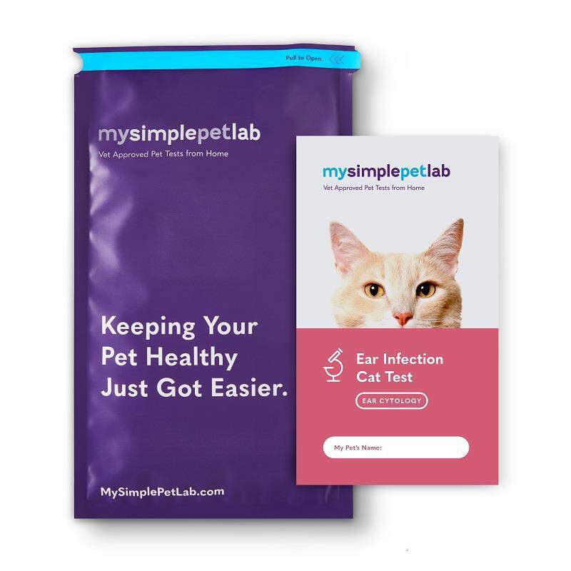 MySimplePetLab Ear Infection Cat Test Kit