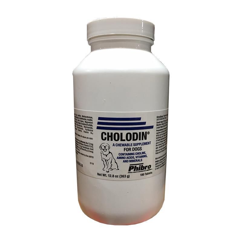 Cholodin Canine 180 Chewable Tabs