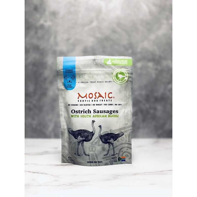 Mosaic South African Ostrich Sausages with Buchu, 3 oz