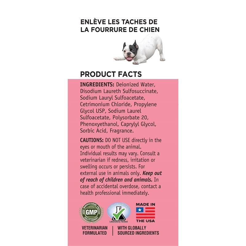 Vet Worthy Tear Stain Cleaner for Dogs, 4 fl oz