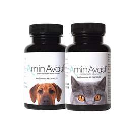 AminAvast Kidney Support for Dogs and Cats, 60 Capsules