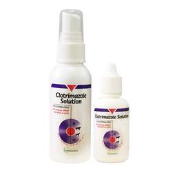 Clotrimazole Antifungal Solution for Dogs and Cats