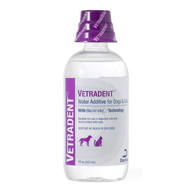 Vetradent Water Additive for Dogs & Cats, 17 oz