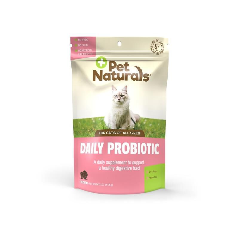 Pet Naturals Daily Probiotic for Cats, 30 Chews