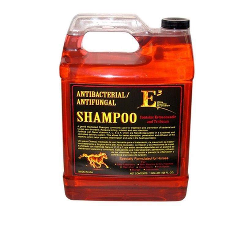 E3 Antibacterial/Antifungal Shampoo for Horses, Gallon