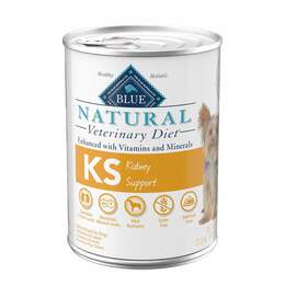 Blue Buffalo Natural Veterinary Diet KS Kidney Support Dog Food (12 x 12.5 oz) Cans