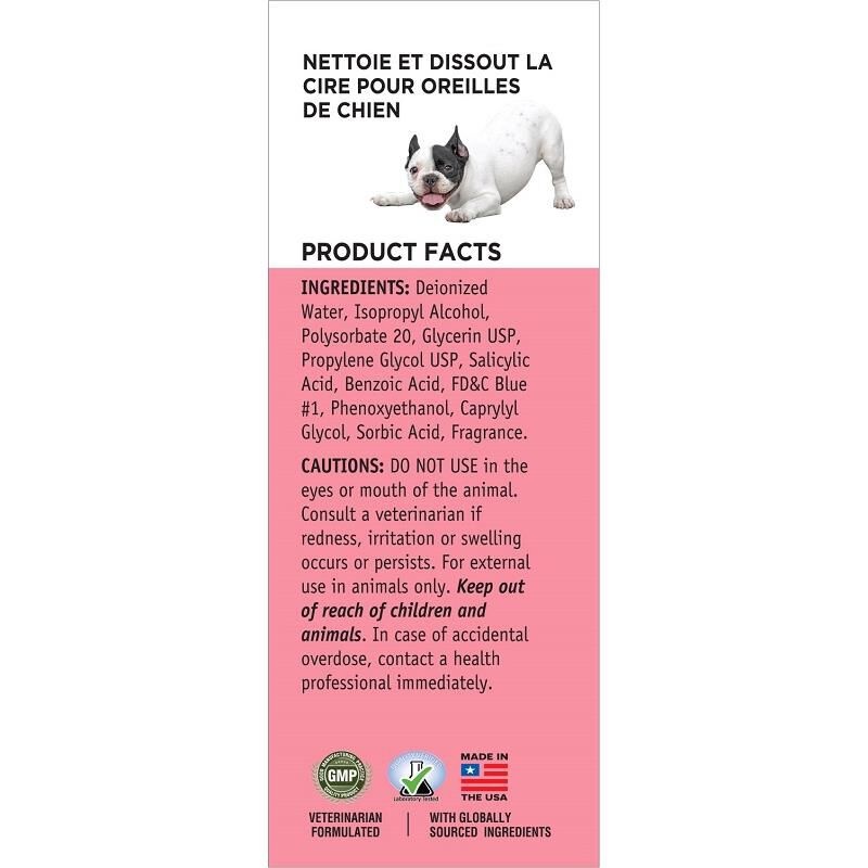 Vet Worthy Ear Flush Liquid for Dogs, 8 fl oz