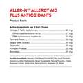 NaturVet Aller-911 Allergy Aid Plus Antioxidants Soft Chews for Dogs and Cats, 180 ct