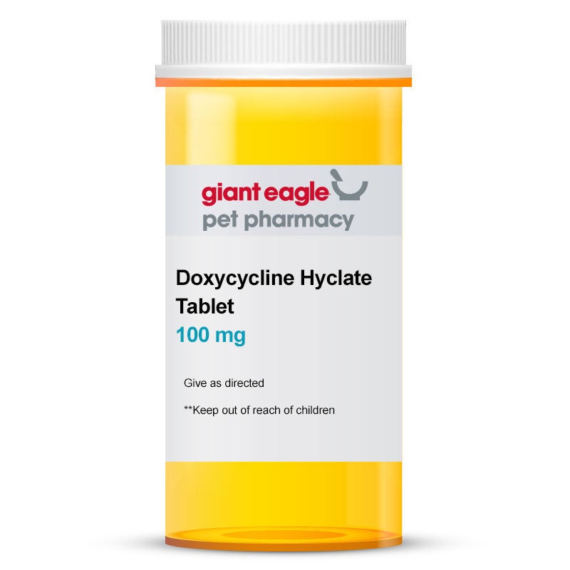 Doxycycline Hyclate 100 mg Tablet