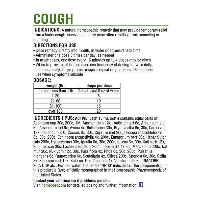 HomeoPet Cough Relief