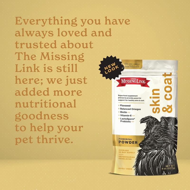 The Missing Link Original Skin & Coat Powder Supplement For Dogs
