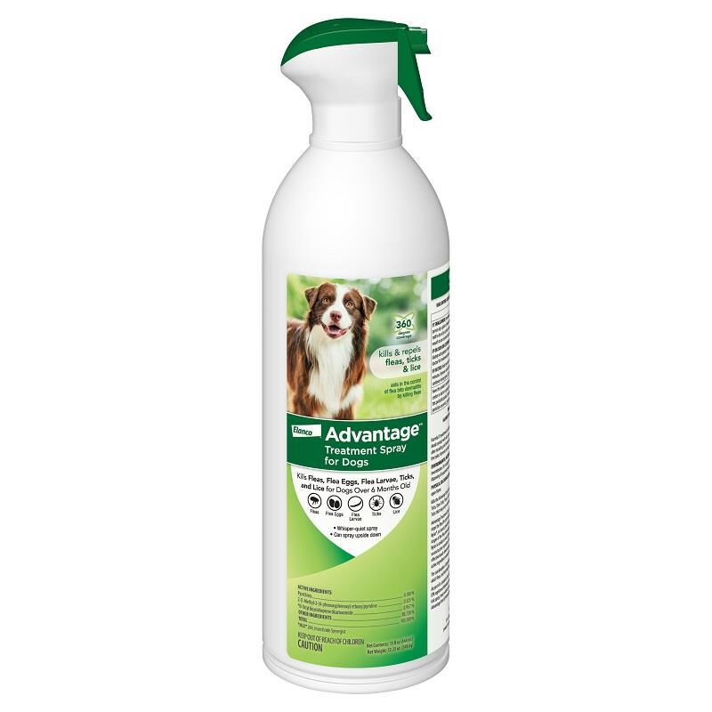 Advantage Treatment Spray for Dogs, 15 oz
