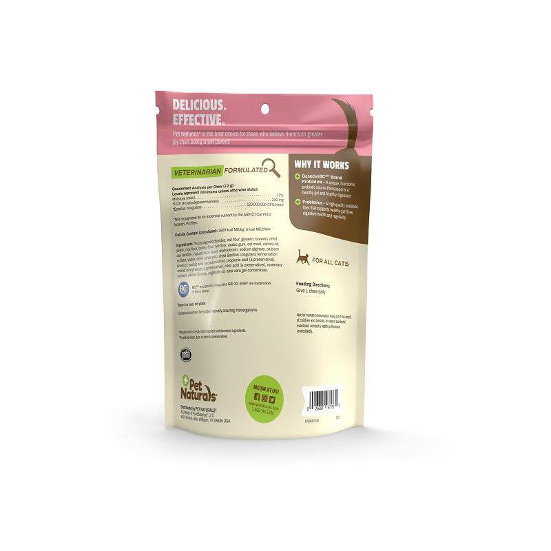 Pet Naturals Daily Probiotic for Cats, 30 Chews