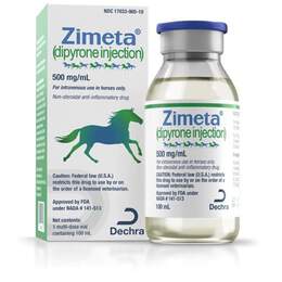 Zimeta (dipyrone injection) 500 mg/ml, 100 ml vial