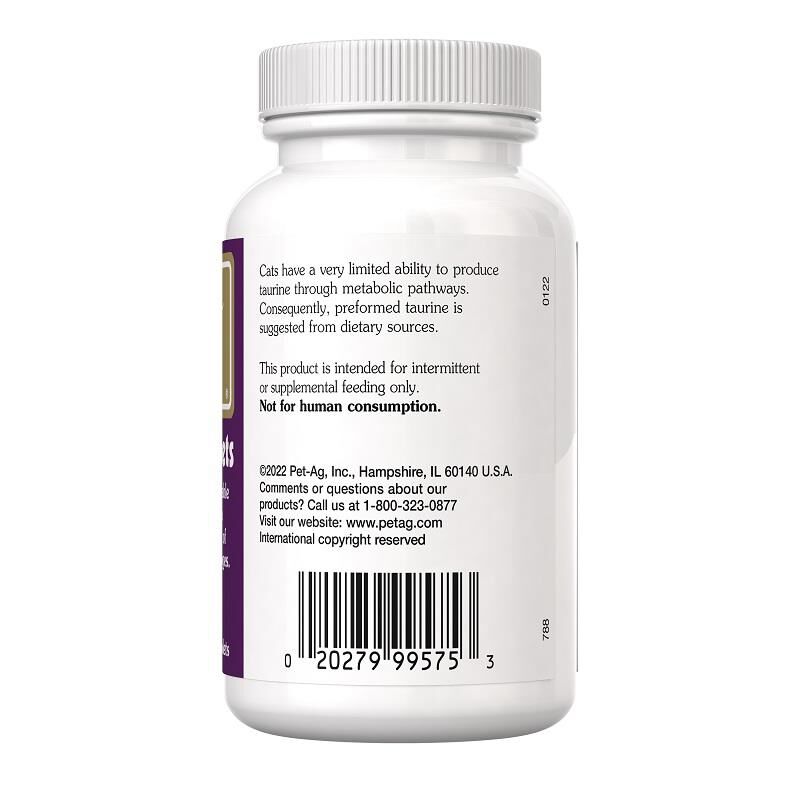 Taurine Chewable Tablets 100 Ct.