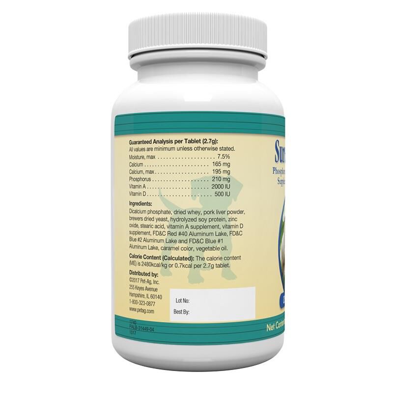PetAg Sure Grow 100 Vitamin Puppy Supplement, 100 chewable tablets