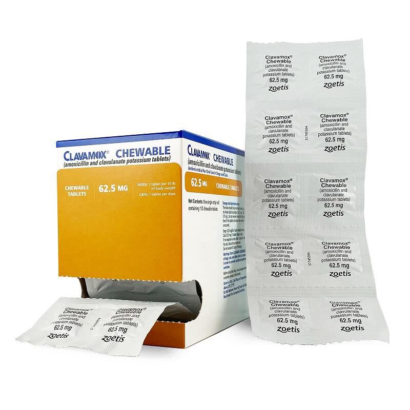 Clavamox Chewable Tablet