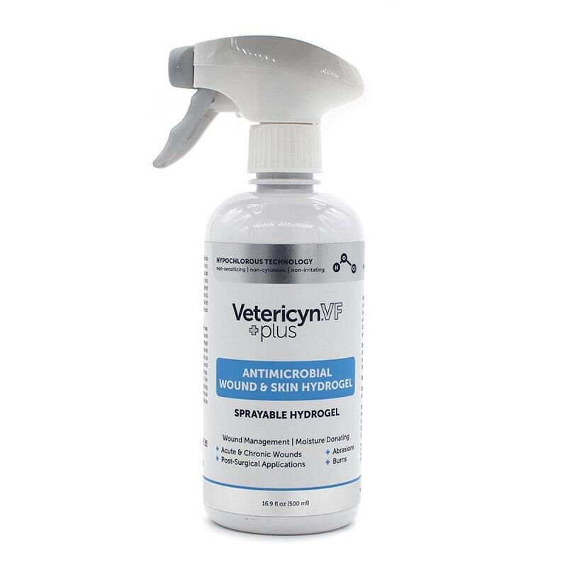 Vetericyn VF Plus Antimicrobial HydroGel Spray, 16 oz Trigger
